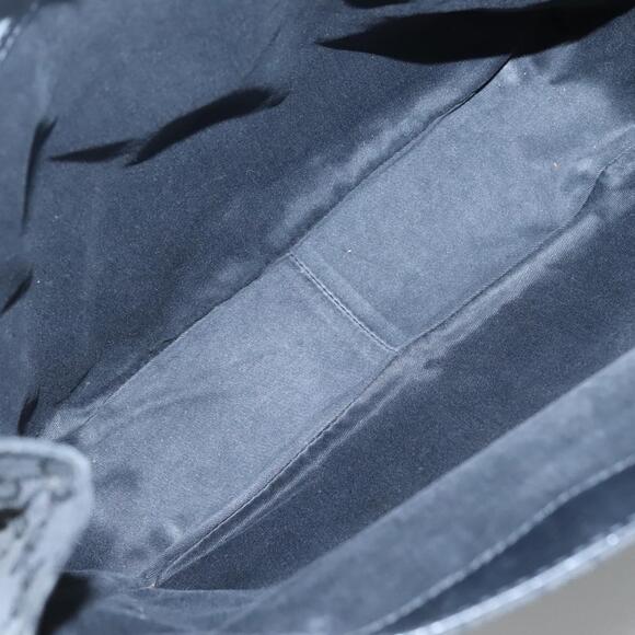 GUCCI GG Canvas Bamboo Tote Bag Black - Picture 15 of 16